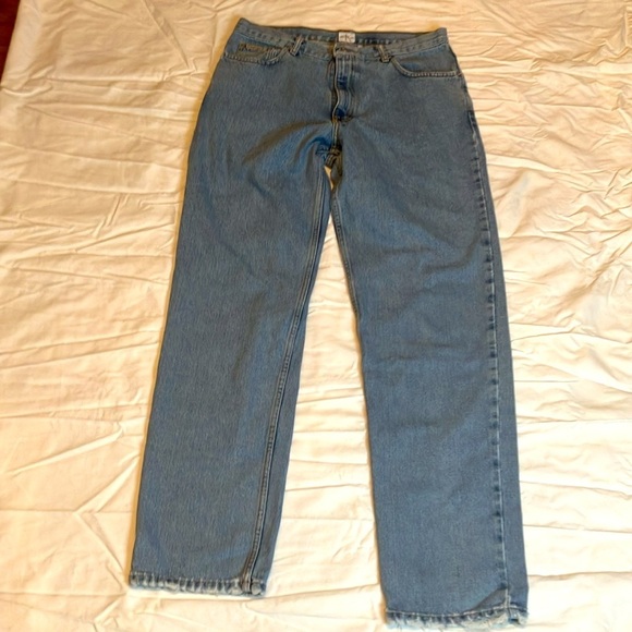 Calvin Klein Stone Washed Jeans 33 x 34 Pre-owned Condition - Picture 3 of 12